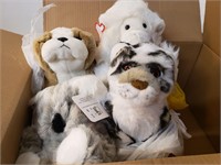 Three Plush Stuffed Animals, Brand New, With Tags