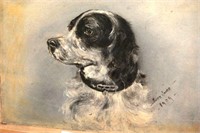 Gwen Jones, portrait of a dog,