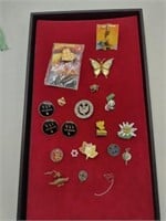 Various Pins-The Beatles, CO Springs, Butterfly