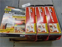 (4) 62" x 126" Window Insulation Kits