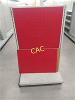3 Sections of Metal Ace End Cap Shelving Units
