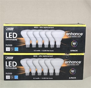 LED Dimmable 65 Watt Flood Light Bulbs