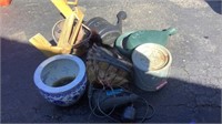 Plant water containers, plant pots, minnow bucket