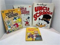 A lot of Four uncle Scrooge, Walt Disney books