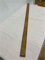 Four ft wooden measuring stick