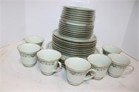 Vintage Noritake Plates,Saucers,Cups,34 pcs
