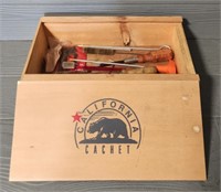 California Cachet Box w/ Tools Inside