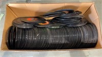Box lot of approximately 200-45 records - the