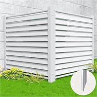 Air Conditioner Fence 48"W X 48"H Vinyl Privacy