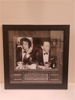 Frank Sinatra & Dean Martin Framed Photo