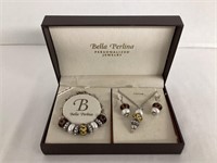 Bella Perlina Necklace, Bracelet, and Earrings