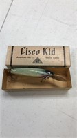 Vintage Cisco Kid lure with box