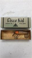 Vintage Cisco Kid lure with box