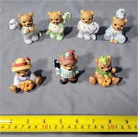 Homco Bear Figurines