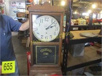 STANDARD TIME CLOCK-HAS CRACK-PICKUP ONLY