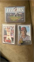 Mike Trout, 2023 Topps Chrome Mike Trout Titans 3