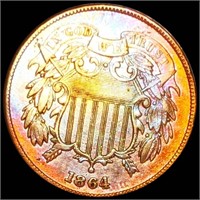 1864 Two Cent Piece UNCIRCULATED