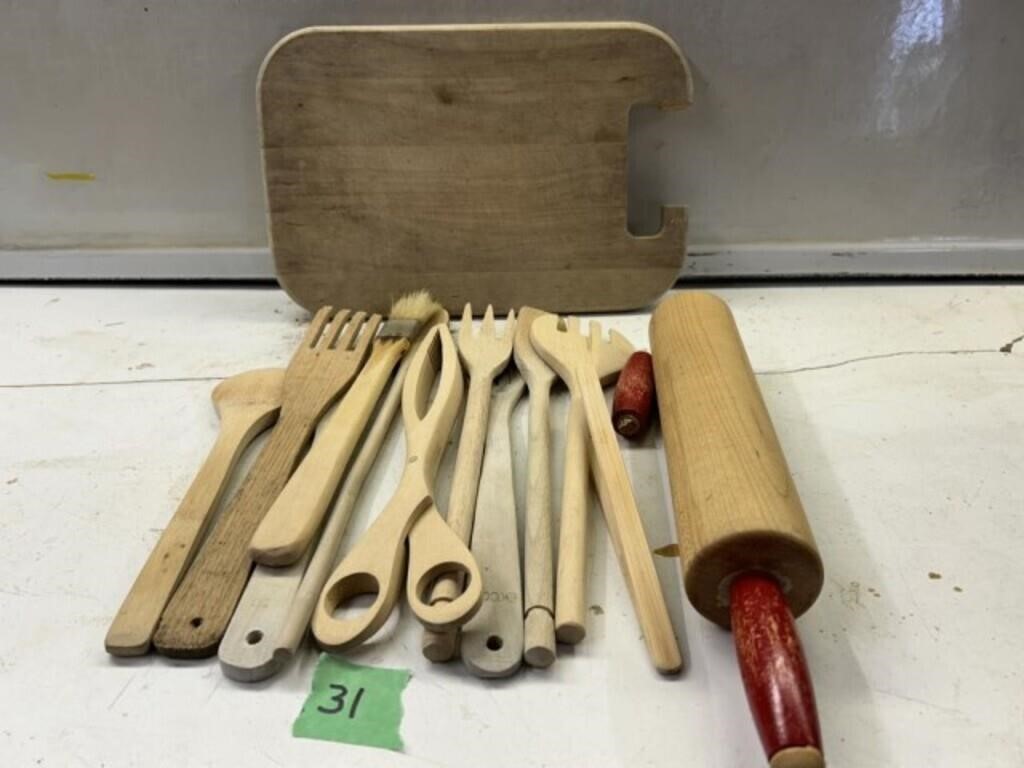 Wooden Kitchen Utensils