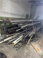 Steel Rack and Contents