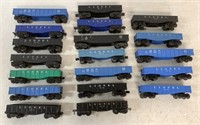 lot of 19 Lionel Train Cars