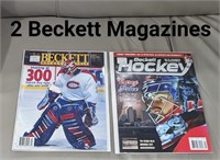 Lot of 2 Beckett Magazines