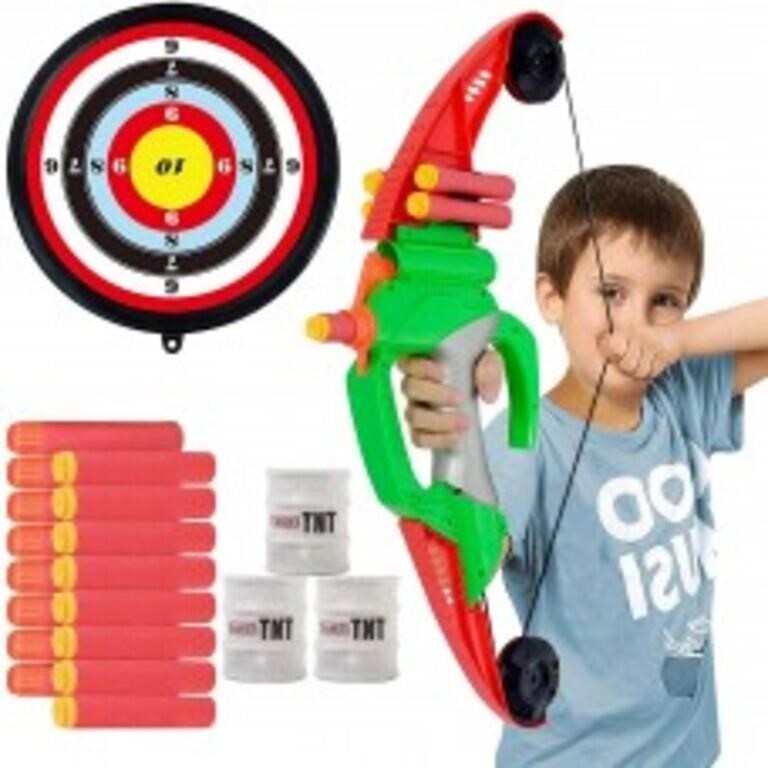 Toy Archery Bow and Arrow Set for Kids