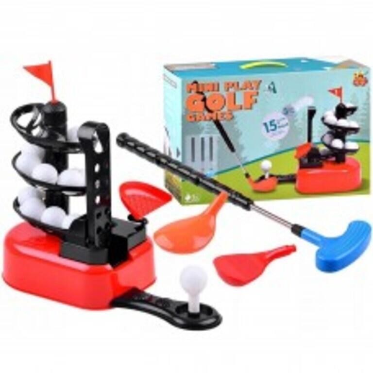 Kids Mini Golf Play Set, 29PCS Beginner Golf Set