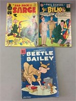 Sad Sack Sarge, Sgt Bilk and Beetle Bailey comic