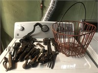 Vintage Tools and Basket