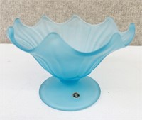 Frosted Satin West Moreland Glass Bowl