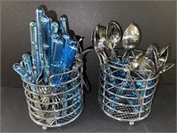 Plastic Handle Flatware and Containers