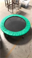 Green trampoline