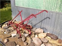 Horse Drawn Garden Cultivator (Red)