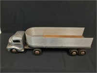 1950'S SMITH-MILLER DIECAST & PRESSED METAL HAULER