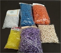 Box 6 Bags Crafting Beads