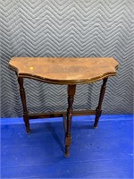 Vintage D Hall table  (at#14c)