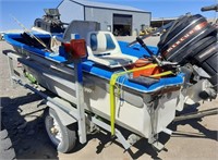 1984 10'  Livingston Fishing Boat w/ Trailer