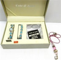 Cote d' Azor Watch & Bracelet