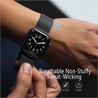 Watchband for Apple Watch 45/44/42mm, Black