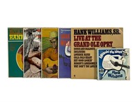 Hank Williams Albums & 45’s