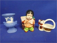 (3) Occupied Japan Figurines