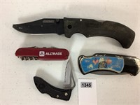 ASSORTED KNIVES & MULTI TOOL