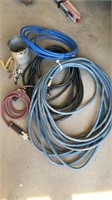 Assorted Air Hose & Fittings
