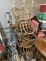 wooden chairs