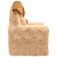 Tan Dog Chair for Kids  14L x 19W x 20H