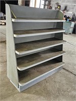 SLANT FRONT 5 TIER SHELF