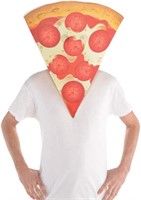 Funny Pizza Slice Face Mask x6