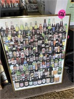 Beer Bottle Framed Puzzle