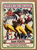 1982 Topps Hall of Famer Dan Fouts - Chargers