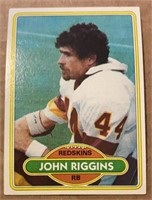 1980 Topps Hall of Famer John Riggins - Redskins